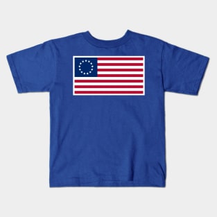 Betsy Ross flag Kids T-Shirt